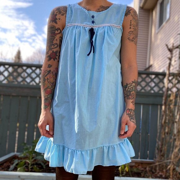 Vintage night gown 70’s - Picture 3 of 6